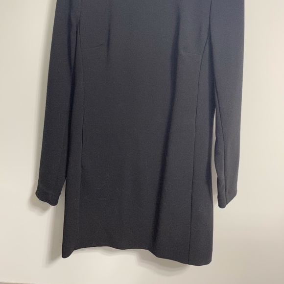 Aritzia - Babaton Long Sleeve Crepe Dress - Black - Size 0 - Picture 2 of 5